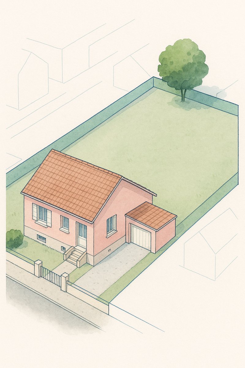 Maison Sarcelles — vue actuelle