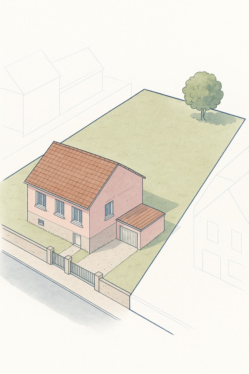 Maison Sarcelles — vue actuelle