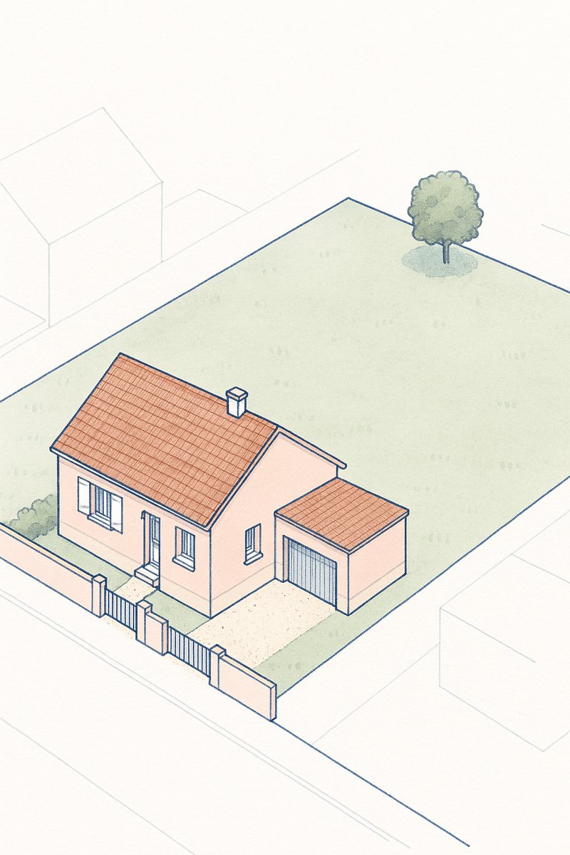Maison Sevran — vue actuelle